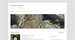 Desktop Screenshot of charlotte-havret.com